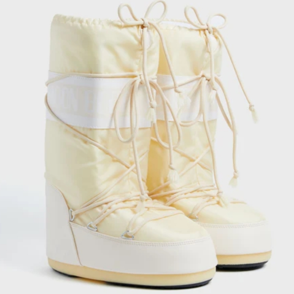 Moon Boot Icon Cream Snow Boots Moon Boots Ivory Snow Boot Moon Boot Icon - Picture 12 of 13